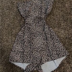 Leopard romper